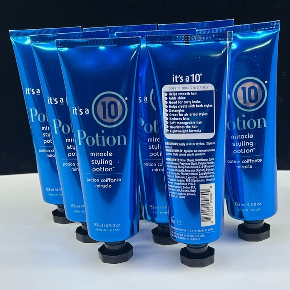 2X It's a 10 Miracle Styling Potion 10 AUTHENTIC blow dry smoothing styler qty2 - Picture 8 of 9